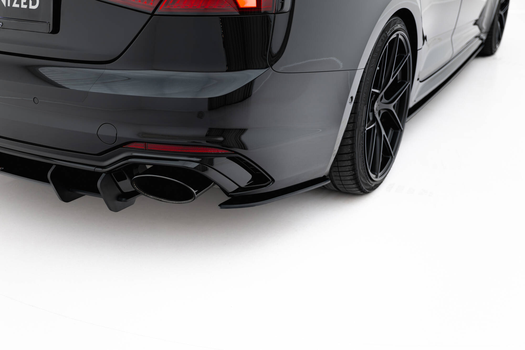 STREET PRO REAR SIDE SPLITTERS  SUITABLE FOR AUDI RS5 COUPE / SPORTBACK F5 – MAXTON DESIGN - 3