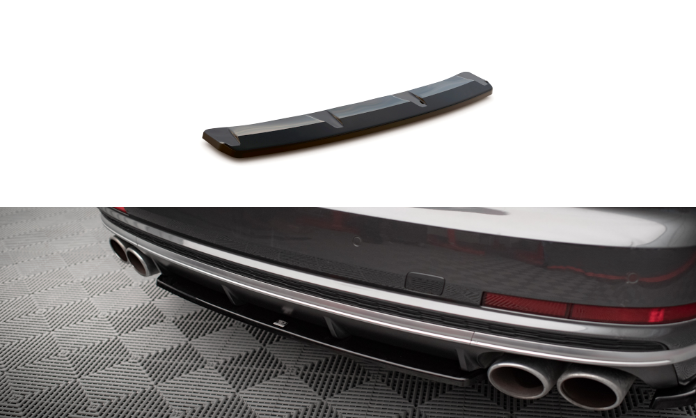 Central Rear Splitter Audi S8 D5