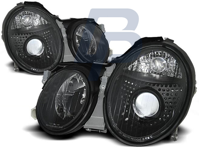 HEADLIGHTS MERCEDES W208 CLK 03.97-04.02 BLACK - 2