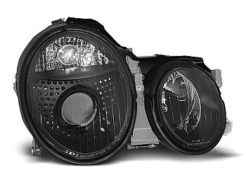 HEADLIGHTS MERCEDES W208 CLK 03.97-04.02 BLACK