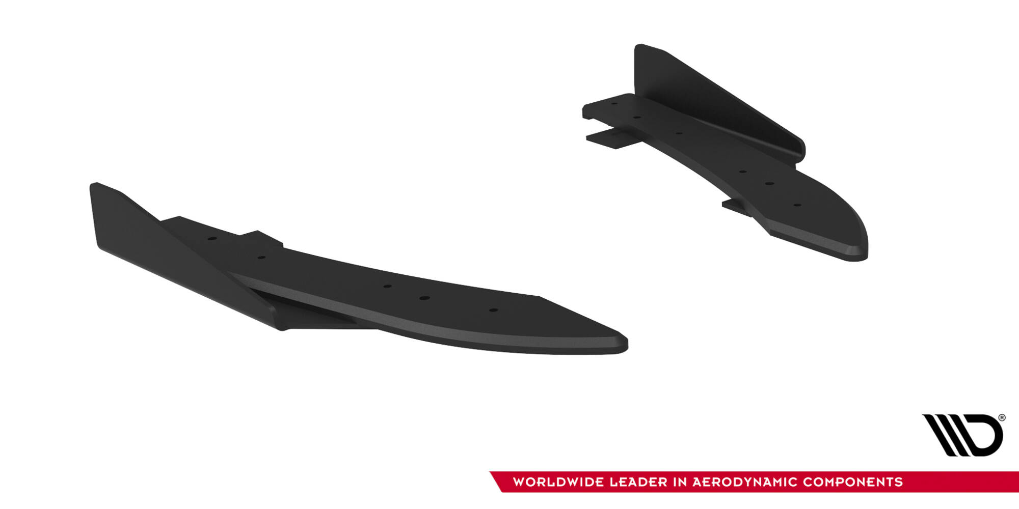 STREET PRO REAR SIDE SPLITTERS + FLAPS SUITABLE FOR AUDI RS5 COUPE / SPORTBACK F5 – MAXTON DESIGN