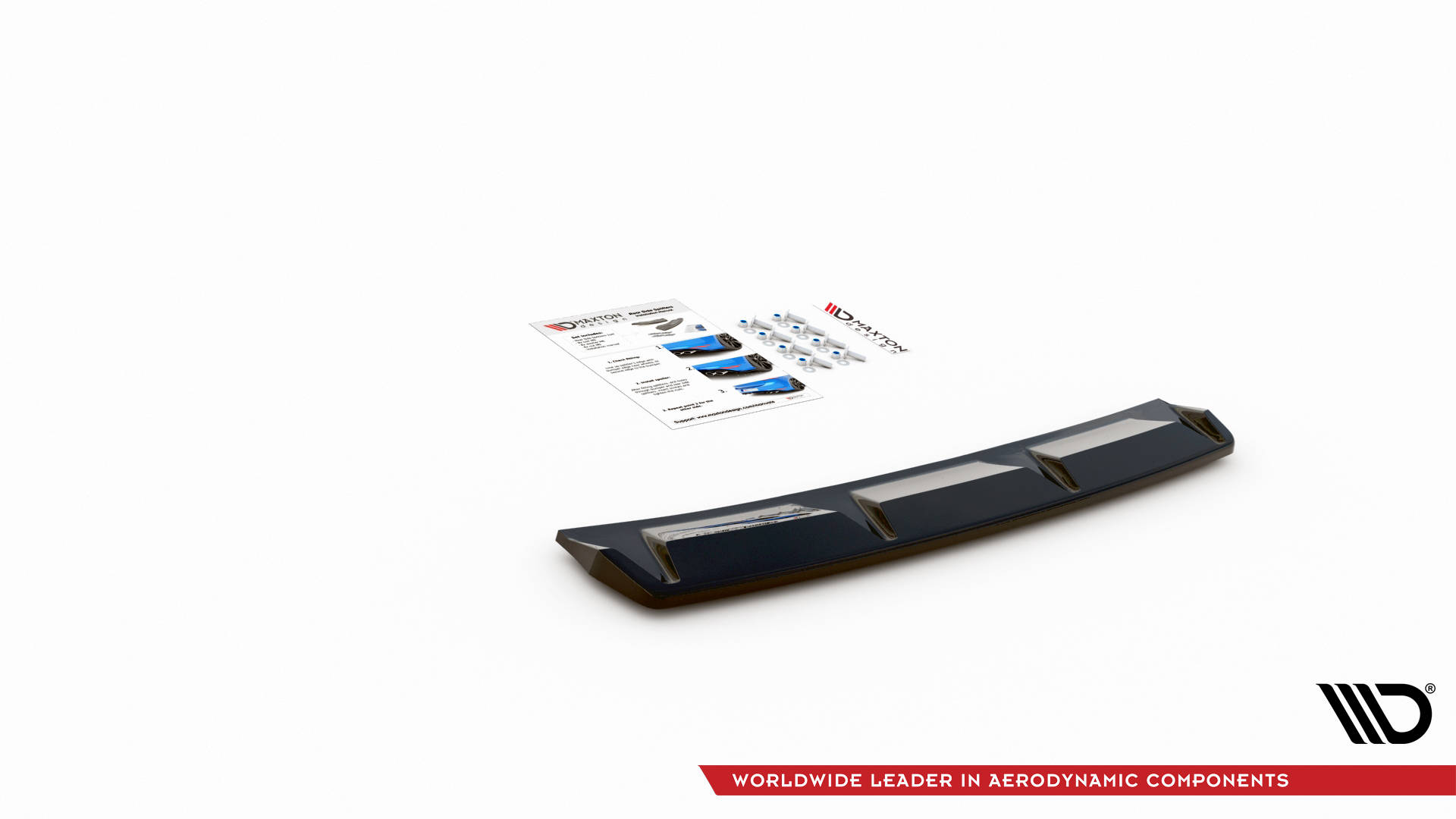 Central Rear Splitter Audi S3 Sedan 8Y - 5