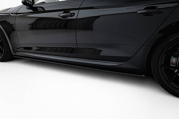 STREET PRO SIDE SKIRTS DIFFUSERS SUITABLE FOR AUDI RS5 SPORTBACK F5 – MAXTON DESIGN