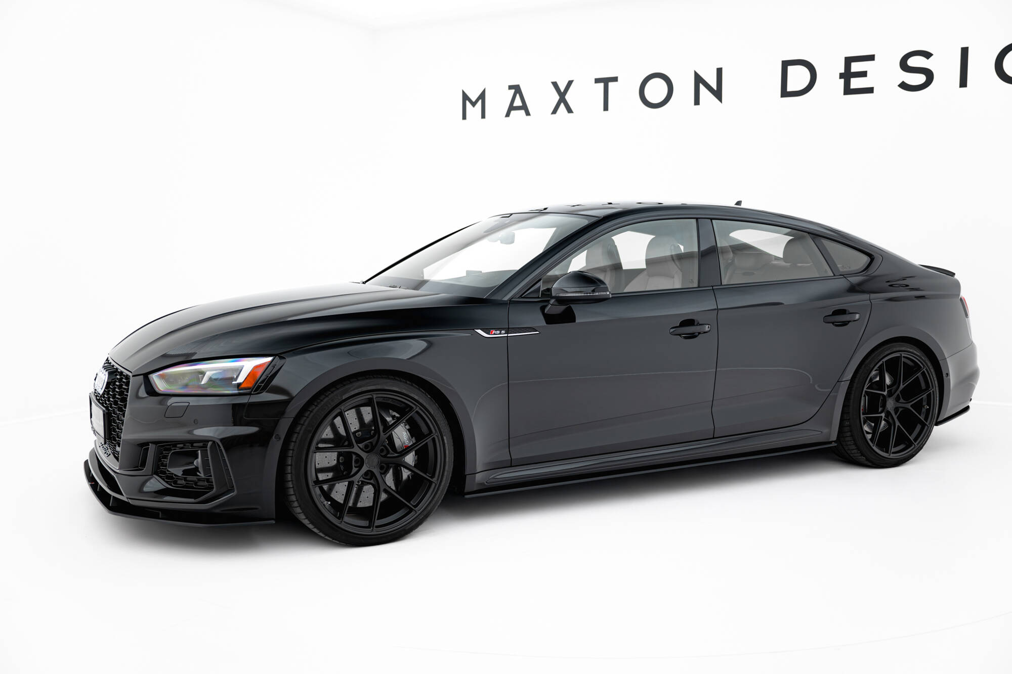 STREET PRO SIDE SKIRTS DIFFUSERS SUITABLE FOR AUDI RS5 SPORTBACK F5 – MAXTON DESIGN - 4