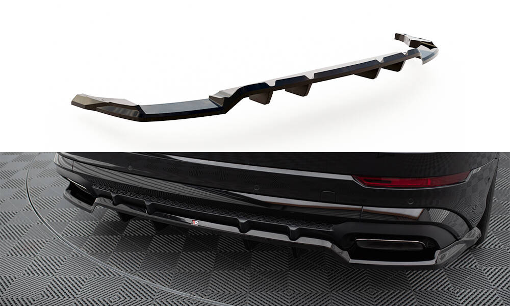 Central Rear Splitter (Vertical Bars) Audi SQ8 / Q8 S-Line Mk1 Facelift