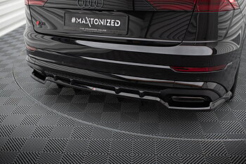Central Rear Splitter (Vertical Bars) Audi SQ8 / Q8 S-Line Mk1 Facelift