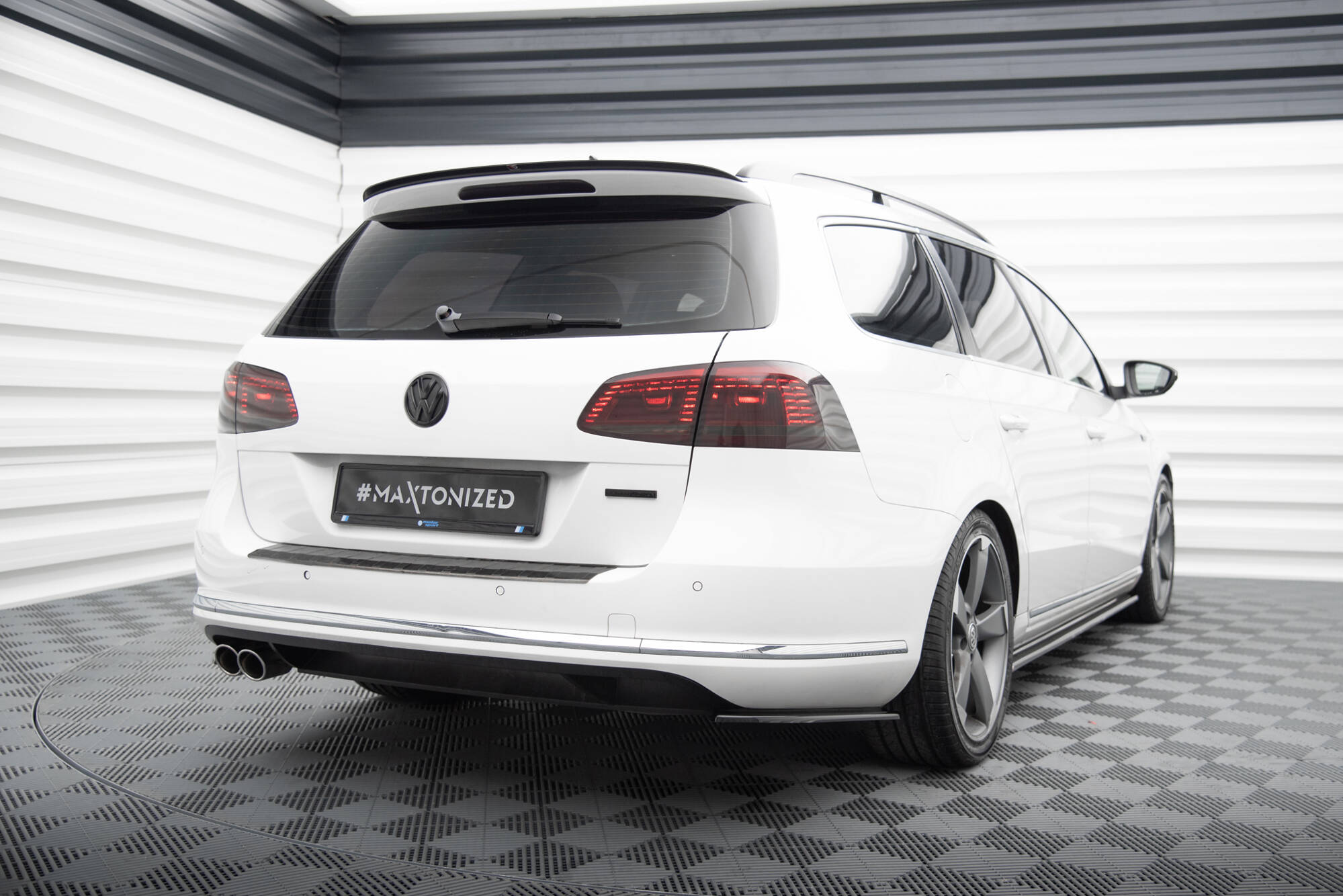 Spoiler CAP Volkswagen Passat Variant B7 - 3