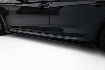 STREET PRO SIDE SKIRTS DIFFUSERS + FLAPS SUITABLE FOR AUDI RS5 SPORTBACK F5 – MAXTON DESIGN