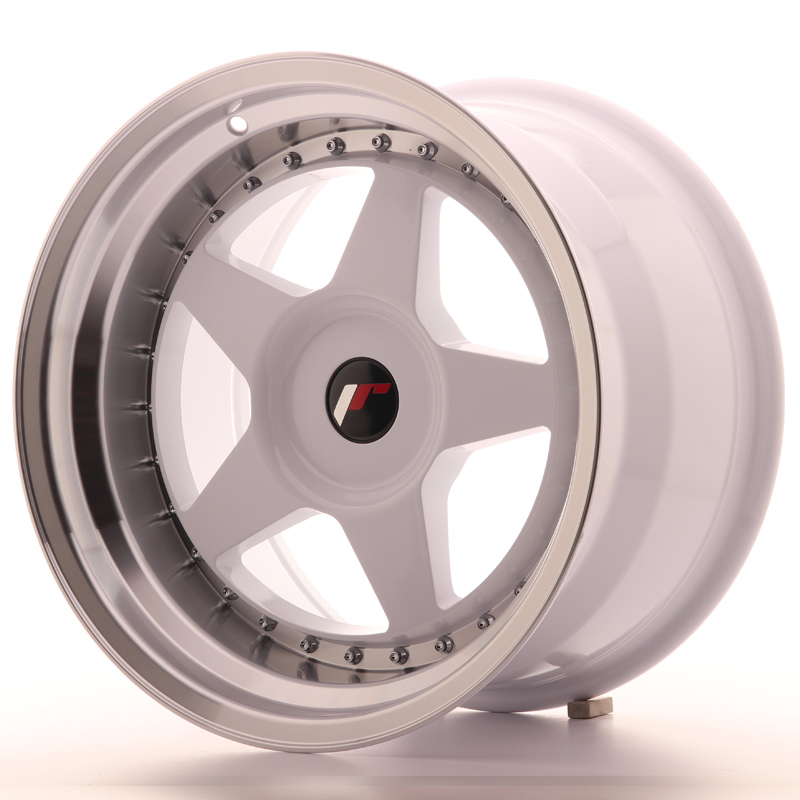 JAPAN RACING JR6 17X10 ET20 BLANK WHITE