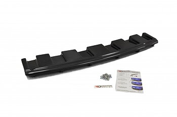Central Rear Splitter  (Vertical Bars)  Audi S6 C7 Avant