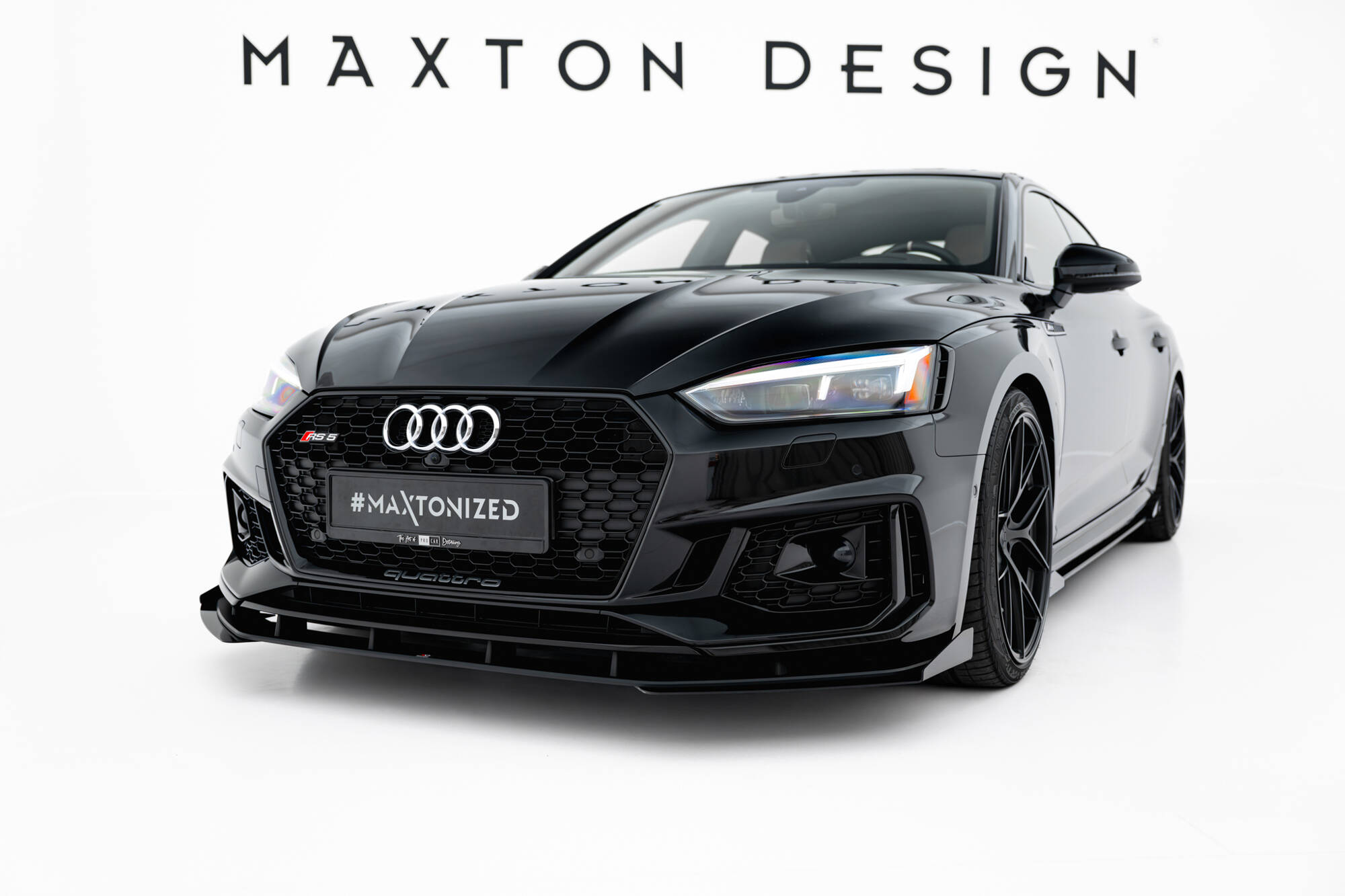 FRONT FLAPS FLAPS SUITABLE FOR AUDI RS5 COUPE / SPORTBACK F5 – MAXTON DESIGN - 5
