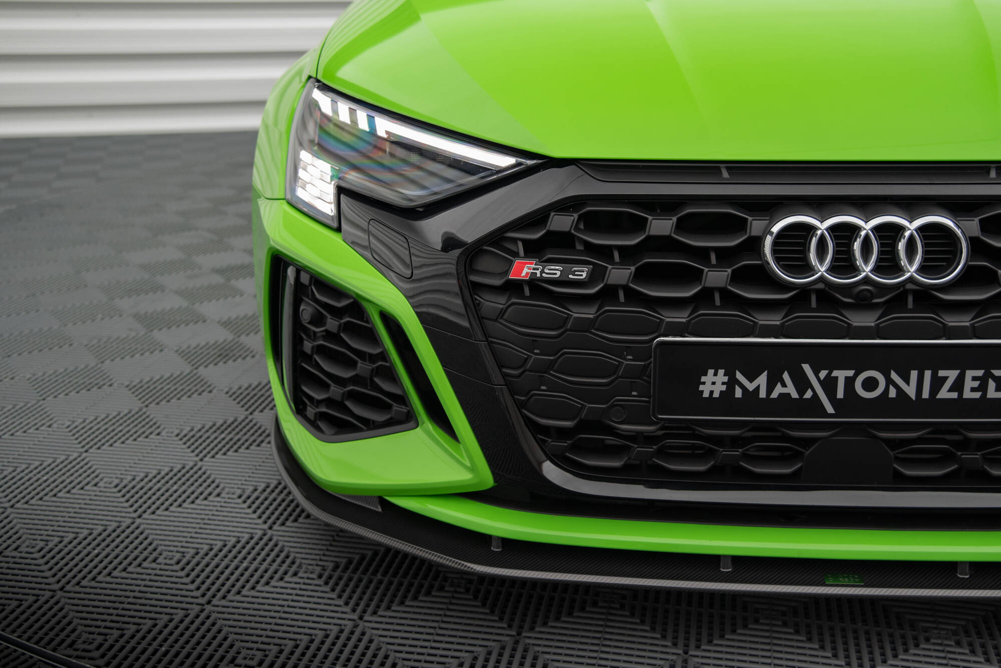 Carbon Fiber Front Splitter Audi RS3 Sedan / Sportback 8Y - 4