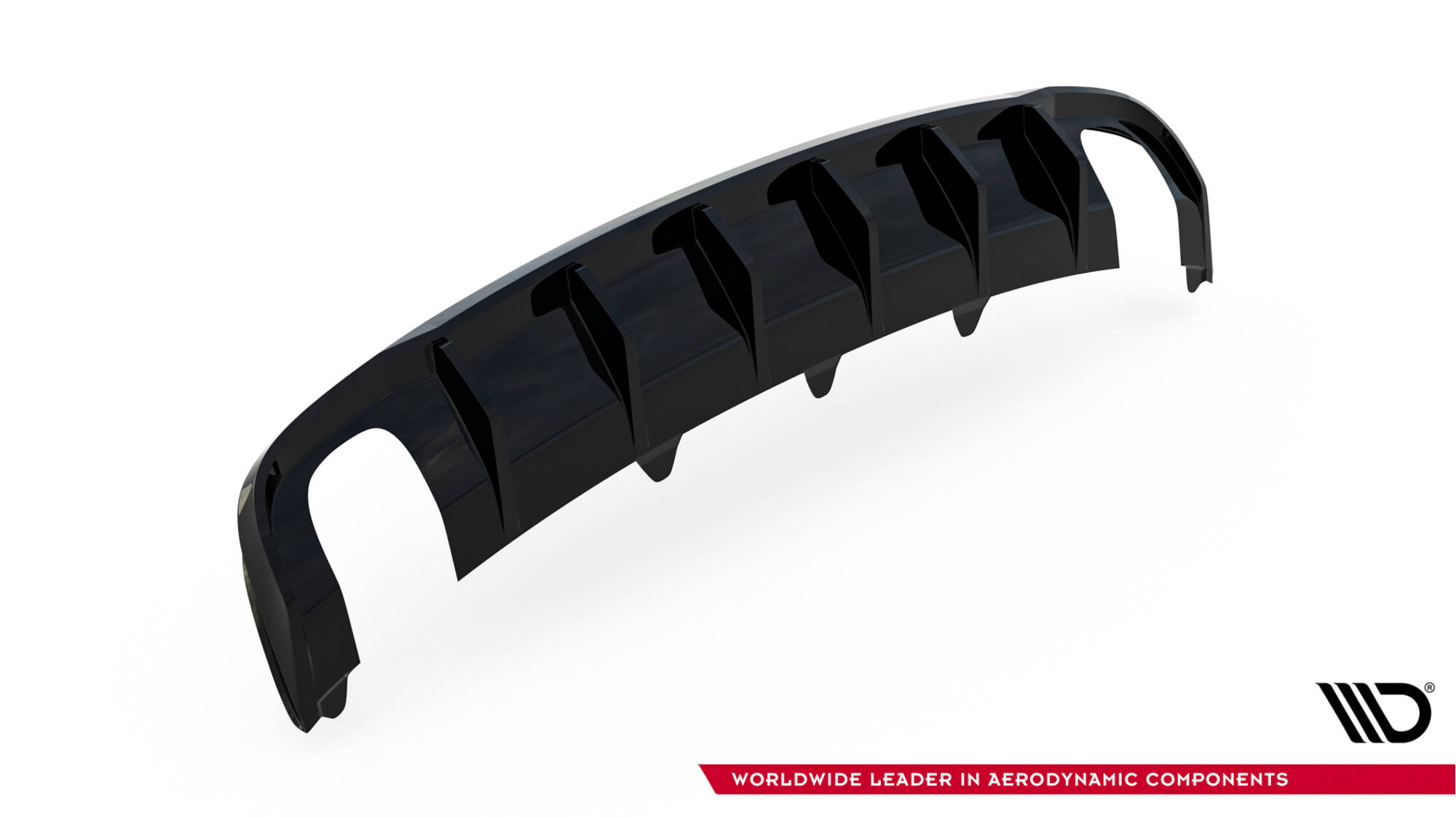 REAR VALANCE SUITABLE FOR AUDI A4 B8 FACELIFT (VERSION WITH SINGLE EXHAUSTS ON BOTH SIDES) – MAXTON DESIGN - 3