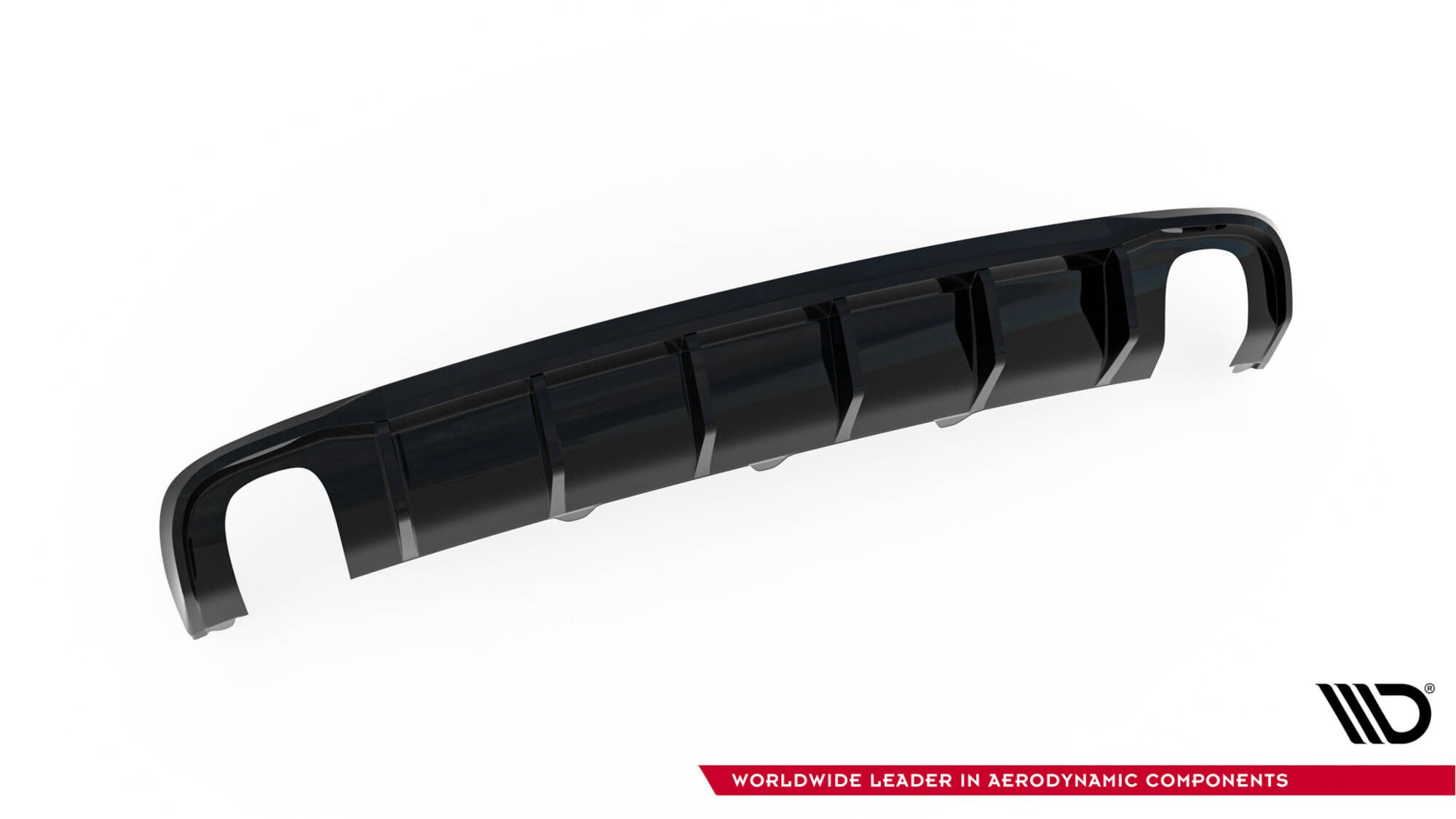 REAR VALANCE SUITABLE FOR AUDI A4 B8 FACELIFT (VERSION WITH SINGLE EXHAUSTS ON BOTH SIDES) – MAXTON DESIGN