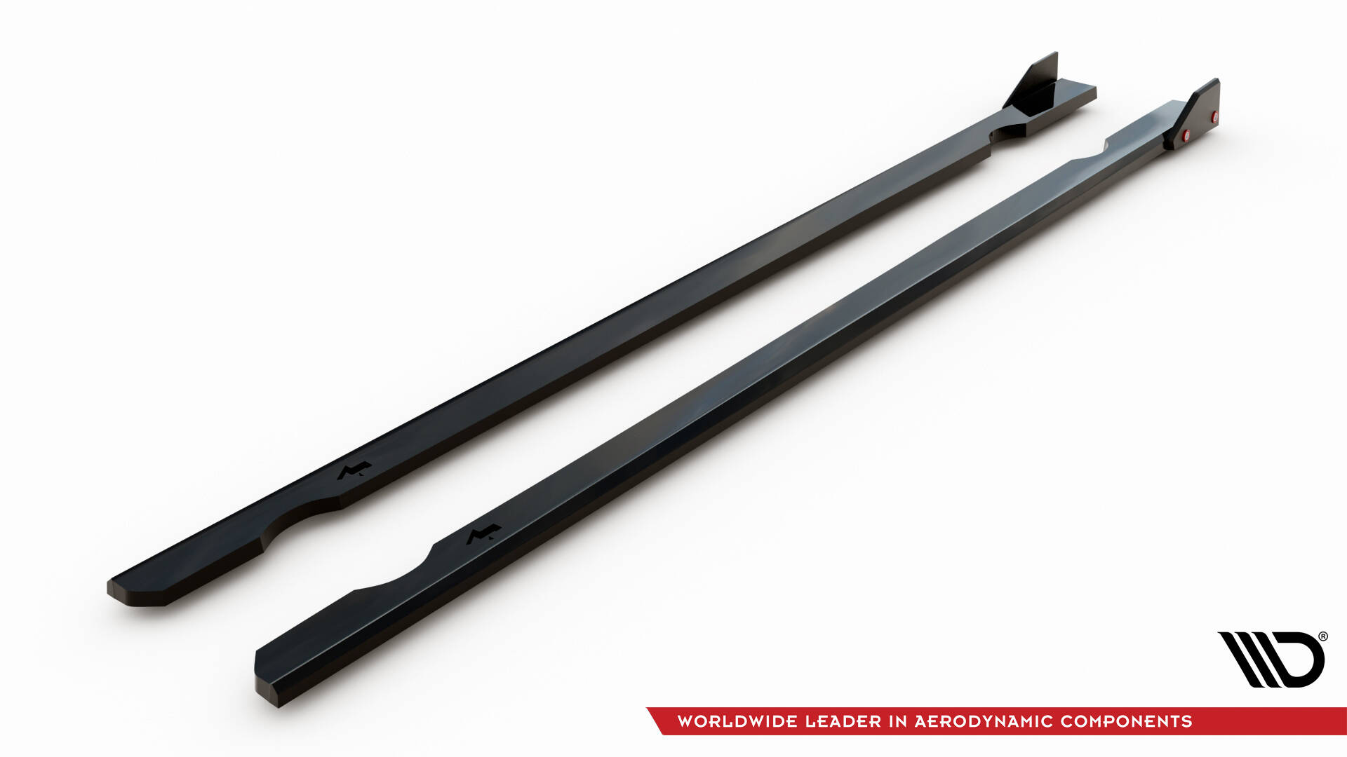 Side Skirts Diffusers V.3 + Flaps Volkswagen Golf R / R-Line Mk7 - 7