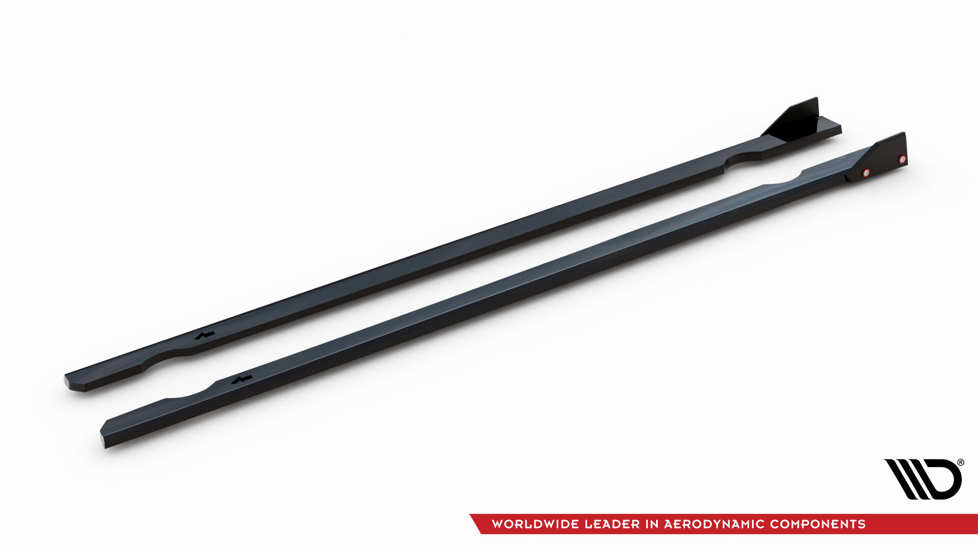 Side Skirts Diffusers V.3 + Flaps Volkswagen Golf R / R-Line Mk7 - 6