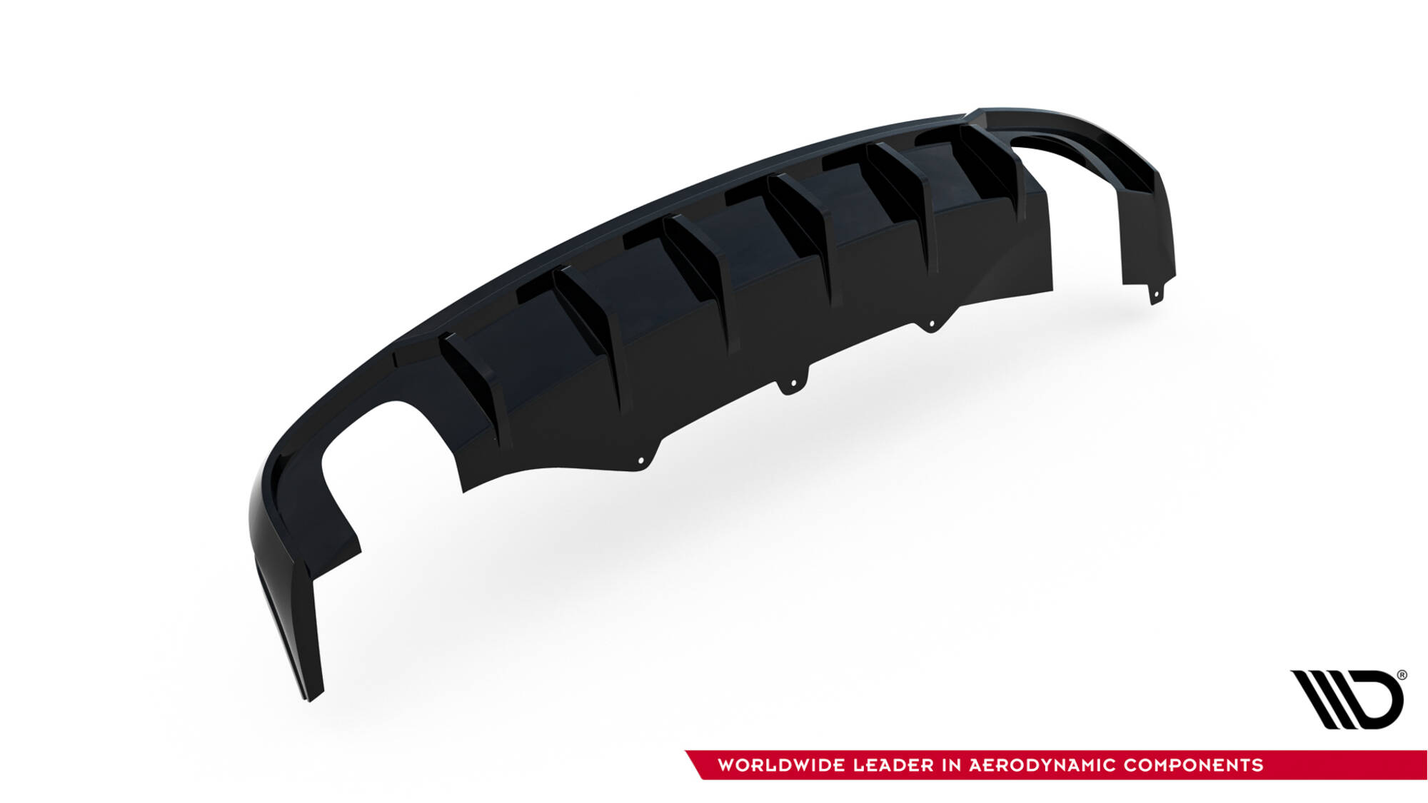 REAR VALANCE SUITABLE FOR AUDI A4 B8 (VERSION WITH SINGLE EXHAUSTS ON TWO SIDES) – MAXTON DESIGN - 3