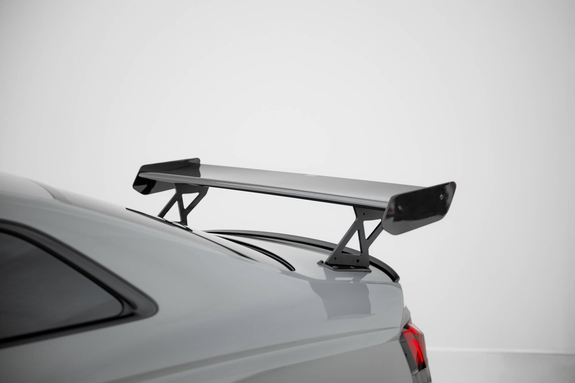 CARBON SPOILER WITH EXTERNAL BRACKETS UPRIGHTS V.1 SUITABLE FOR AUDI A5 / A5 S-LINE / S5 / RS5 COUPE F5 / F5 FACELIFT – MAXTON DESIGN - 6