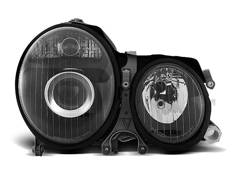 HEADLIGHTS MERCEDES W210 E-CLASS 06.99-03.02 BLACK