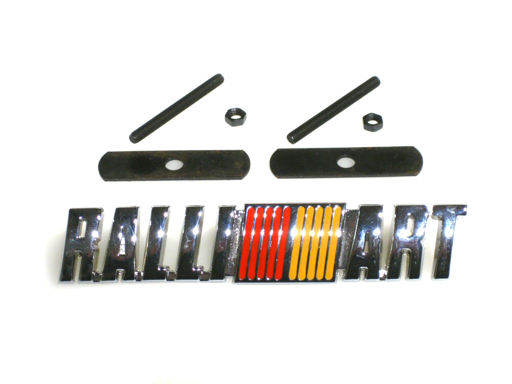 ALUMINUM GRILL EMBLEM RALLIART STYLE