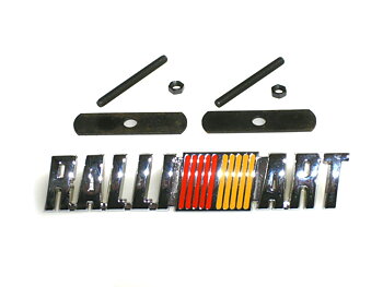 ALUMINUM GRILL EMBLEM RALLIART STYLE