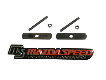 ALUMINUM GRILL EMBLEM MAZDASPEED STYLE