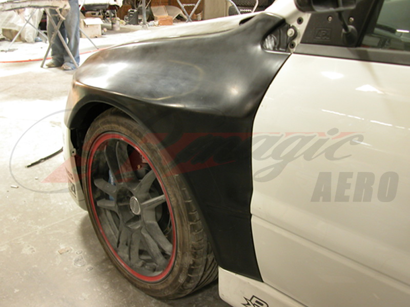 MITSUBISHI LANCER EVO 8/9 WIDE FRONT FENDERS +35MM [AIT] - 3