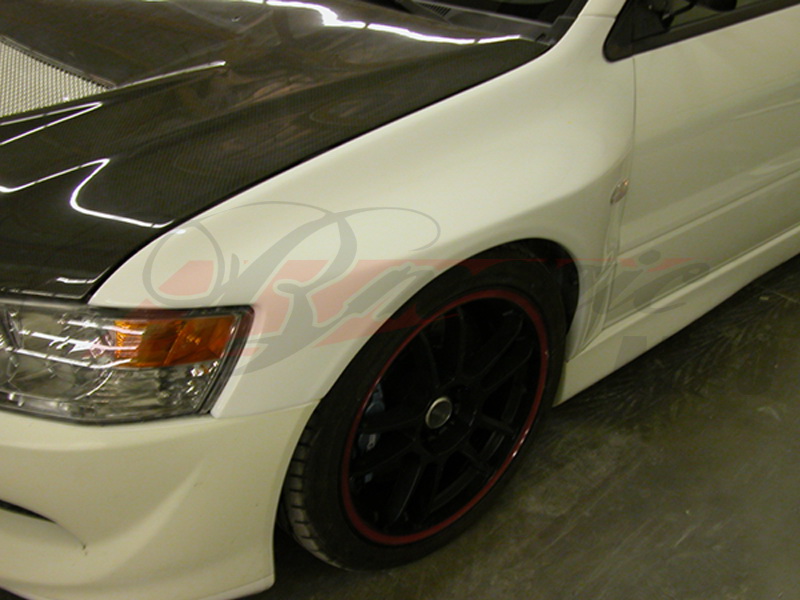 MITSUBISHI LANCER EVO 8/9 WIDE FRONT FENDERS +35MM [AIT] - 4