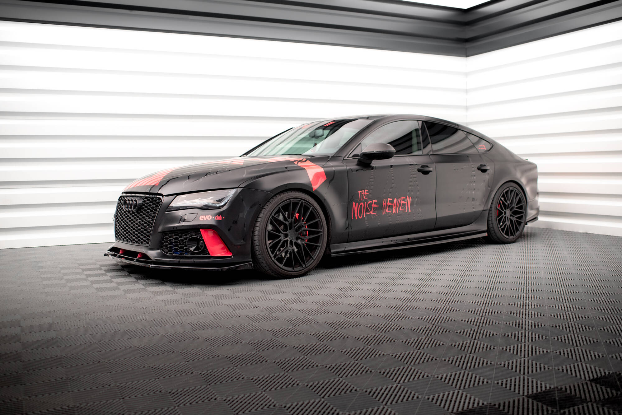 Side Skirts Diffusers V.1 Audi A7 S-Line C7 - 4