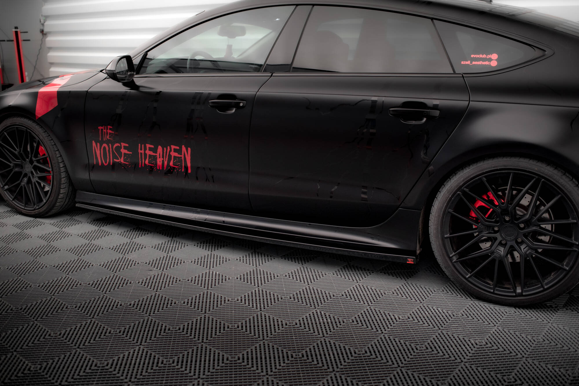 Side Skirts Diffusers V.1 Audi A7 S-Line C7 - 2
