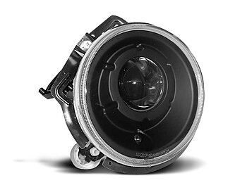 HEADLIGHTS MERCEDES W461,W463 G-CLASS 92-06 BLACK
