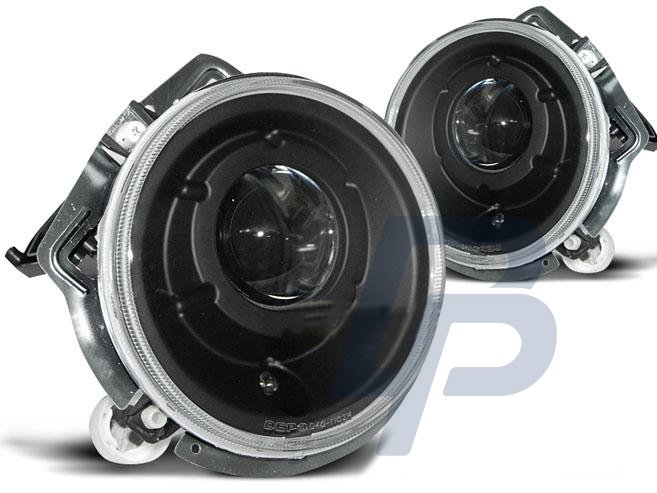 HEADLIGHTS MERCEDES W461,W463 G-CLASS 92-06 BLACK - 2