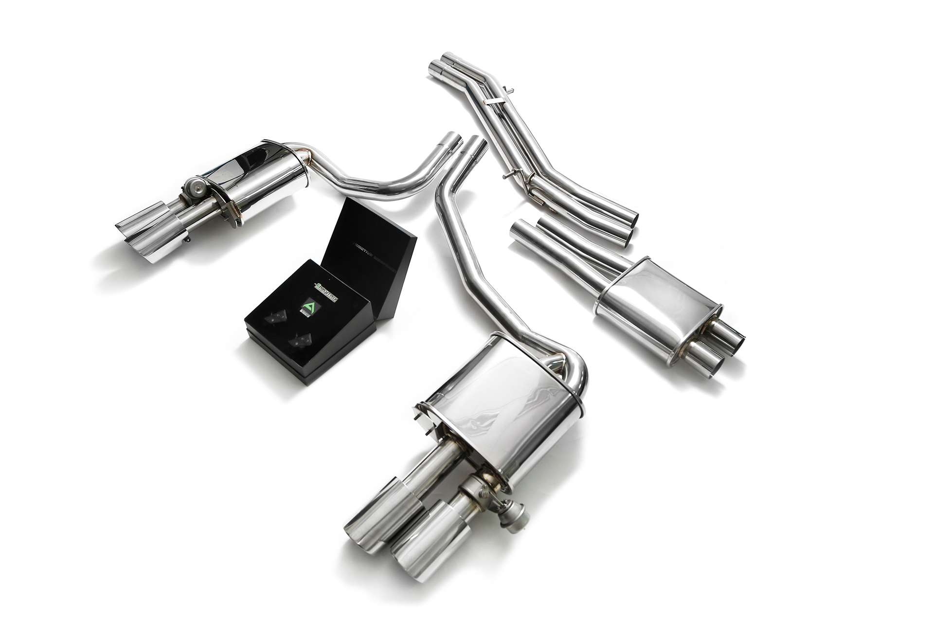 AUDI S4 B9 3.0 TURBO (2017-) STAINLESS STEEL CAT-BACK