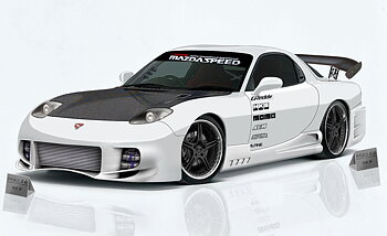 BLACK WINDSHIELD STICKER/SUNSTRIP 135X22CM INCL MAZDA LOGO