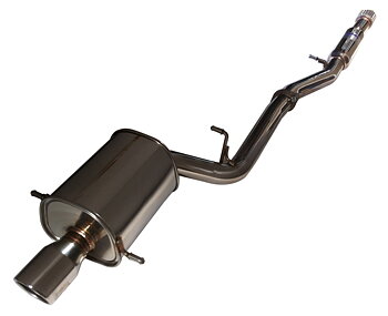 SUBARU WRX/STI 01-07 Q300 CATBACK SYSTEM INCL TUV [INVIDIA]