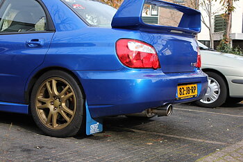 SUBARU WRX/STI 01-07 Q300 CATBACK SYSTEM INCL TUV [INVIDIA]