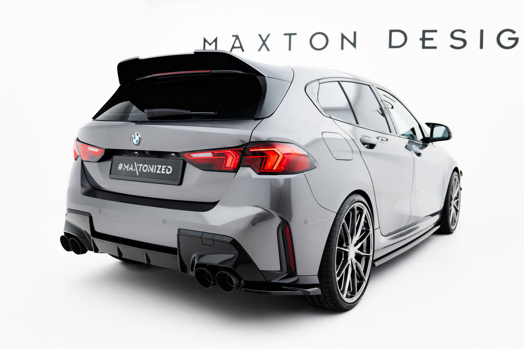REAR SIDE SPLITTERS V.4 SUITABLE FOR BMW M135I F70 – MAXTON DESIGN - 4