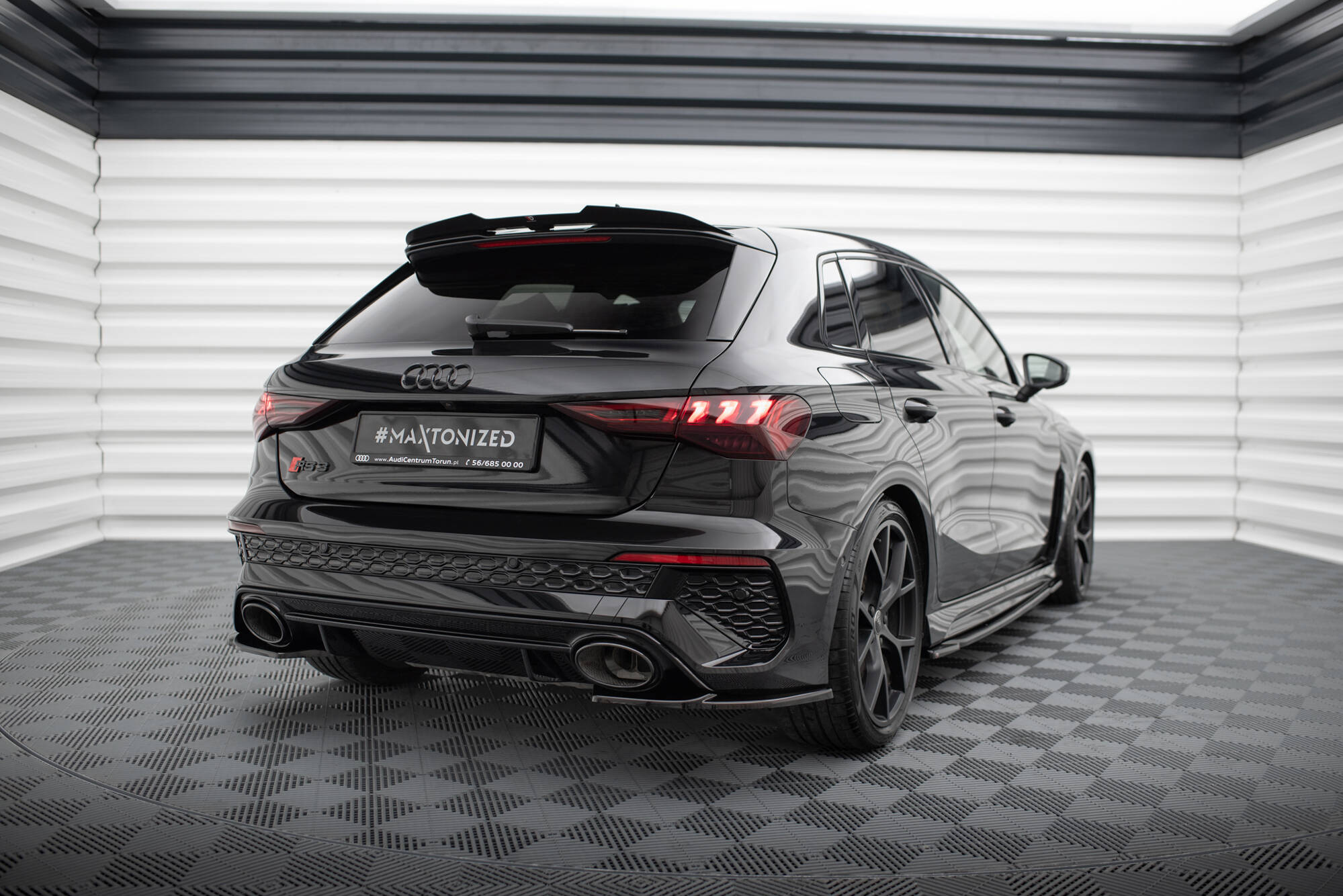 Rear Side Splitters V.1 Audi RS3 Sportback 8Y - 2