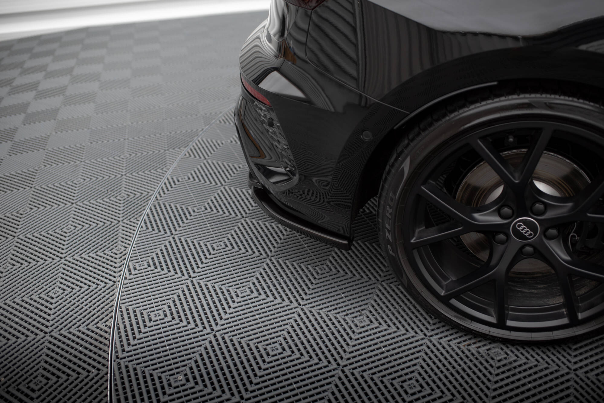 Rear Side Splitters V.1 Audi RS3 Sportback 8Y - 4