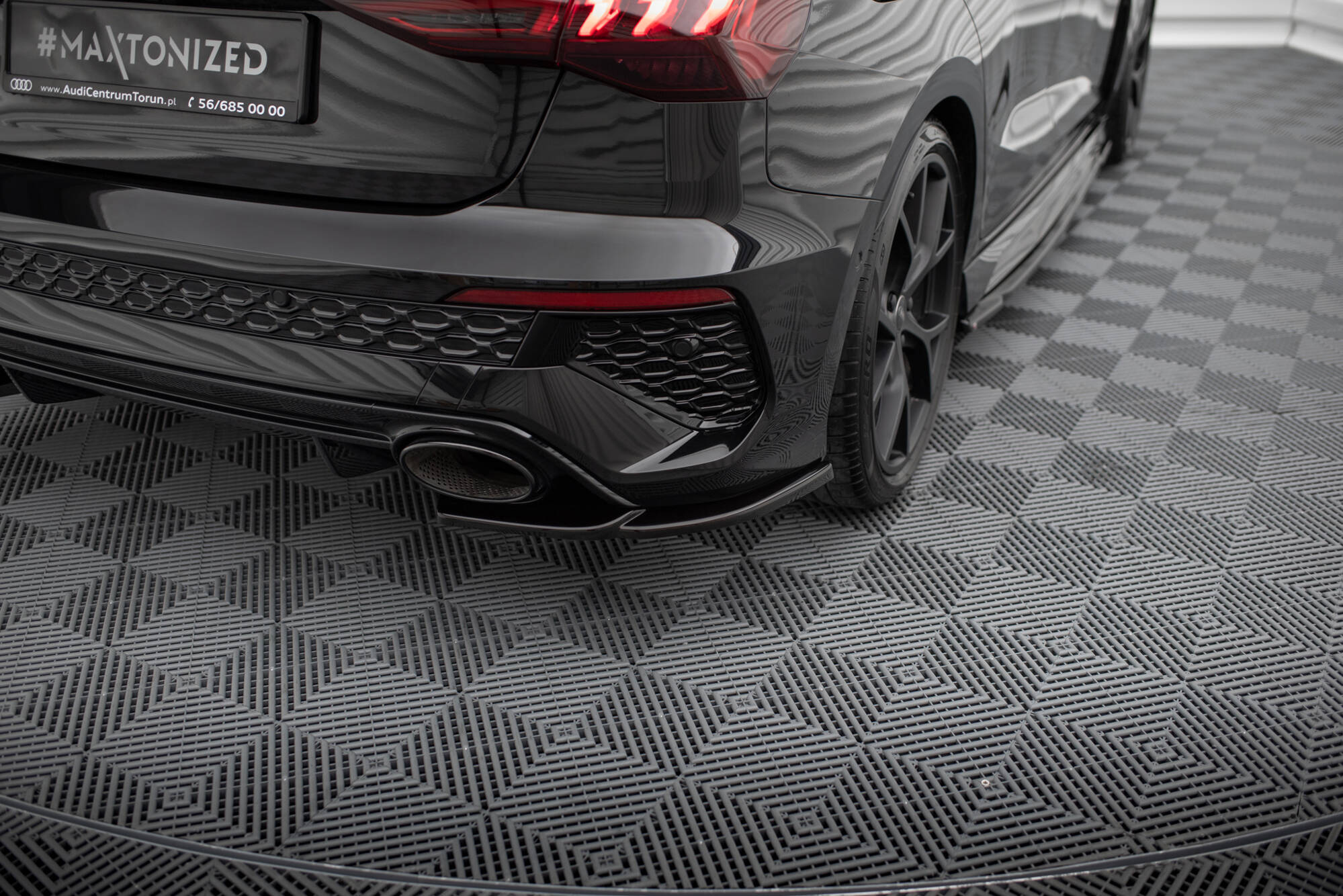 Rear Side Splitters V.1 Audi RS3 Sportback 8Y - 3