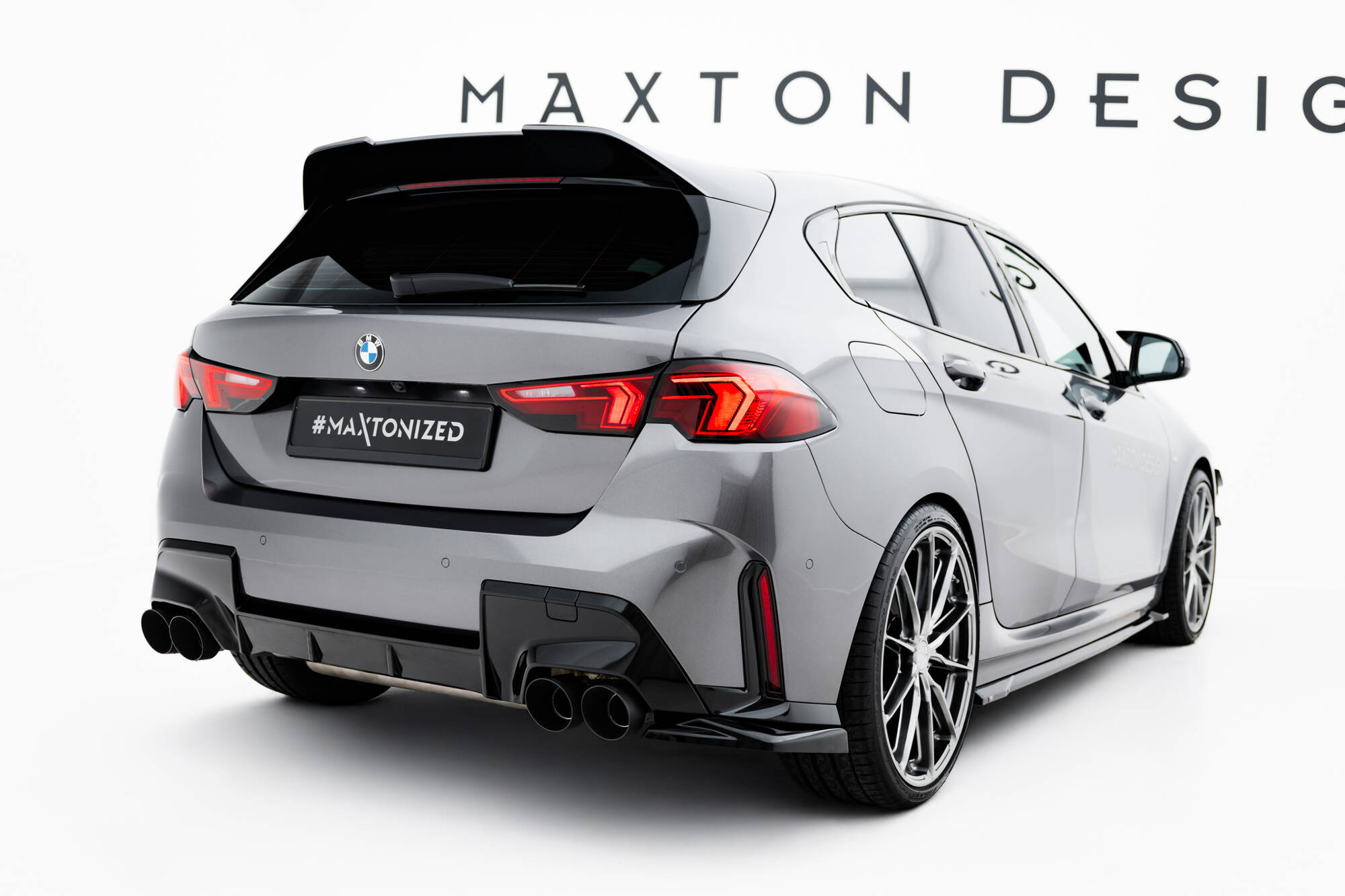 REAR SIDE SPLITTERS V.5 SUITABLE FOR BMW M135I F70 – MAXTON DESIGN - 4