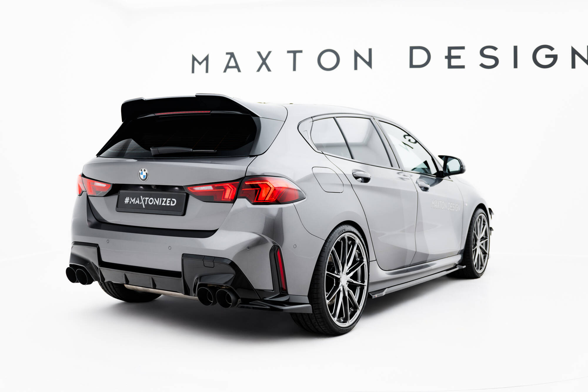 REAR SIDE SPLITTERS V.5 SUITABLE FOR BMW M135I F70 – MAXTON DESIGN - 2