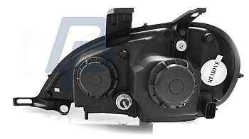 HEADLIGHTS MERCEDES W163 ML M-CLASS 03.98-08.01 DAYLIGHT CHROME