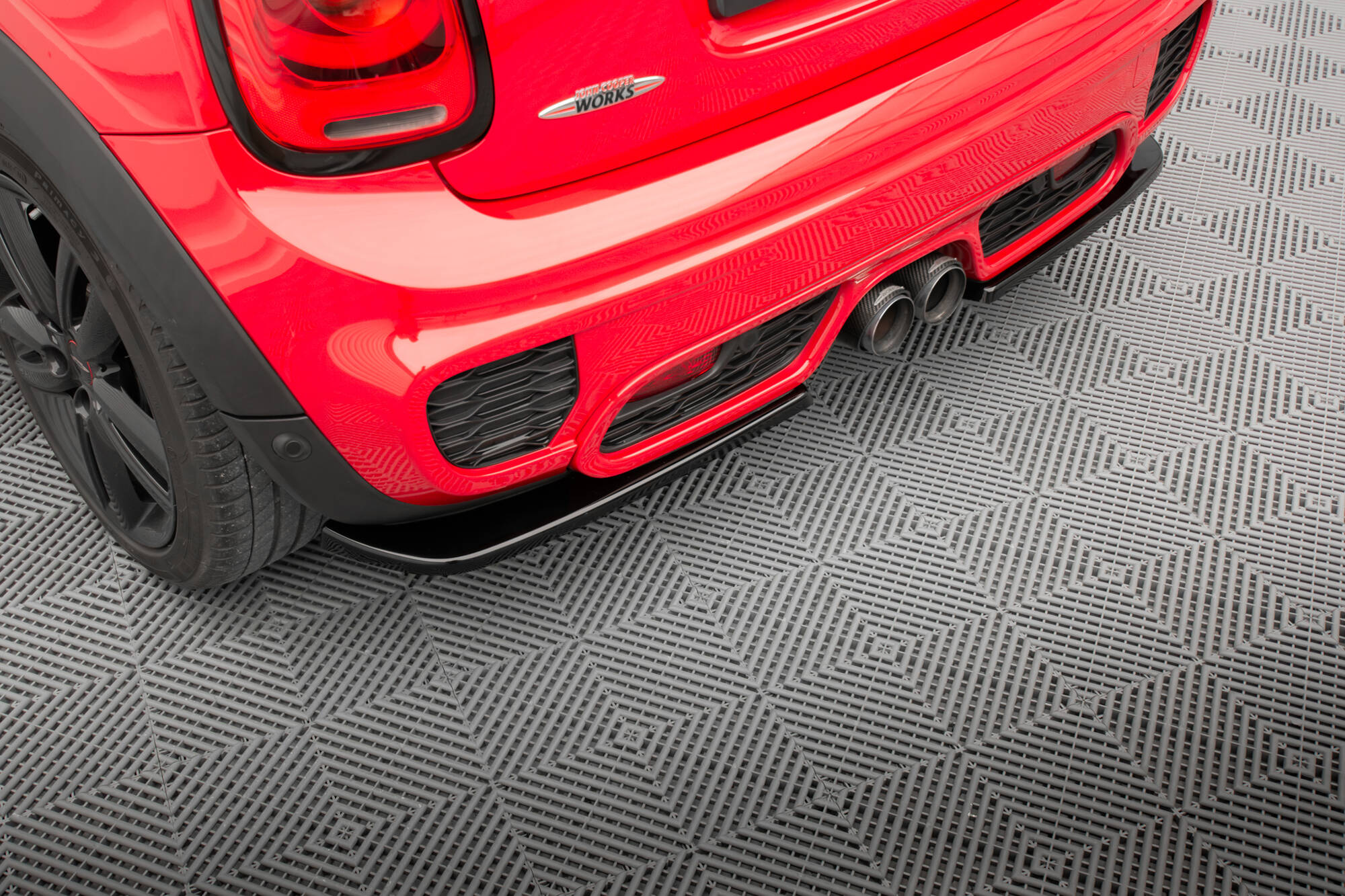 REAR SIDE SPLITTERS SUITABLE FOR MINI COOPER S JOHN COPPER WORKS F56 – MAXTON DESIGN - 4