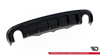 REAR VALANCE SUITABLE FOR AUDI A5 S-LINE SPORTBACK 8T (VERSION WITH SINGLE EXHAUST TIPS ON BOTH SIDES) – MAXTON DESIGN