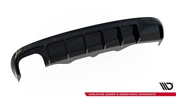 REAR VALANCE SUITABLE FOR AUDI A5 S-LINE SPORTBACK 8T (VERSION WITH DUAL EXHAUST TIPS ON ONE SIDE) – MAXTON DESIGN