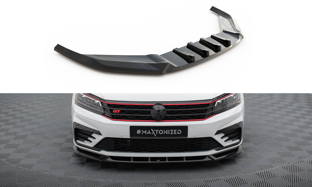Front Splitter V.1 Volkswagen Passat GT B8 Facelift USA