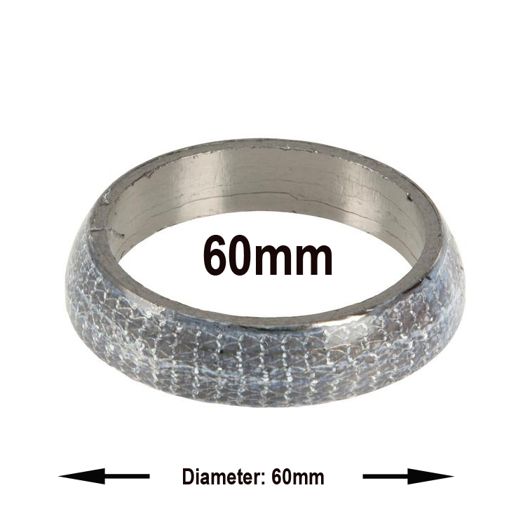 UNIVERSAL TEFLON 60MM EXHAUST GASKET