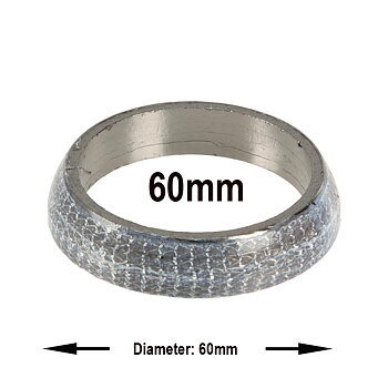 UNIVERSAL TEFLON 60MM EXHAUST GASKET