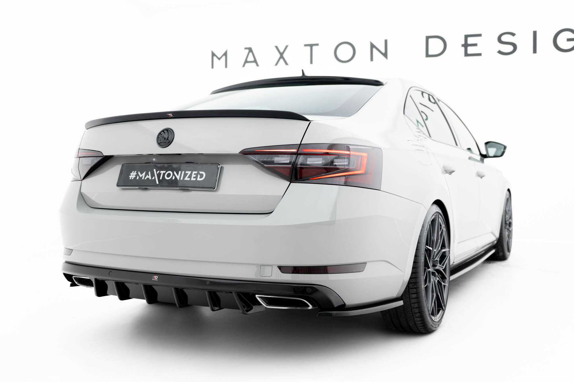 REAR VALANCE V.2 SUITABLE FOR SKODA SUPERB LIFTBACK / COMBI MK3 – MAXTON DESIGN - 4